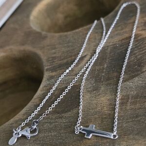 Silpada Simplex Cross Necklace